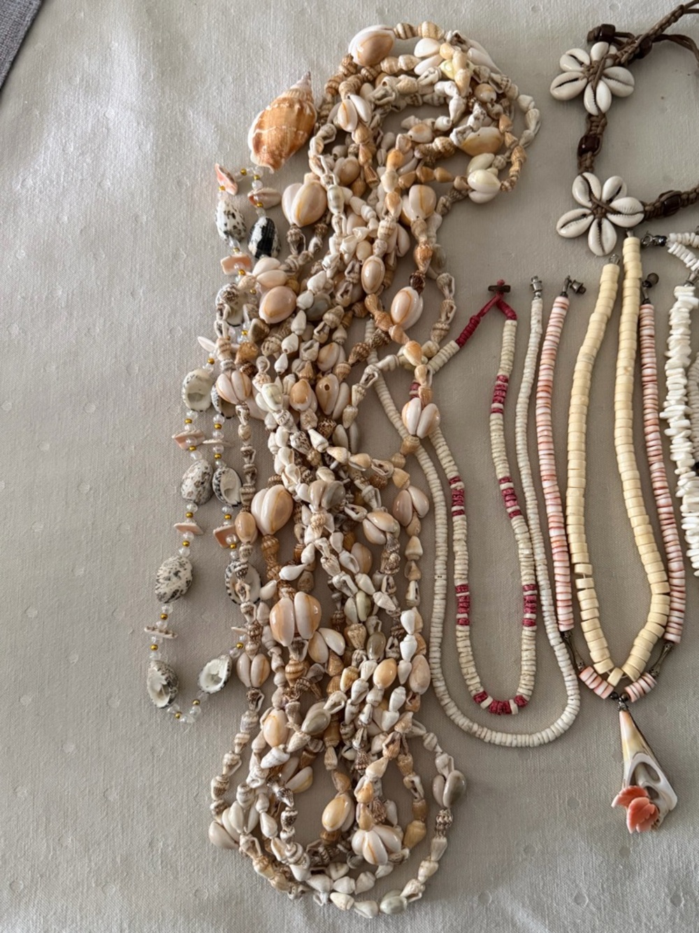 Bundle of Shell Jewelry – 15+ Pieces | Beachy Boho Coastal Collection - Picture 6 of 7